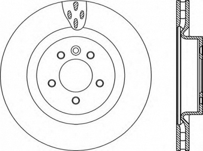 OPEN PARTS bdr236220 -  Тормозной диск